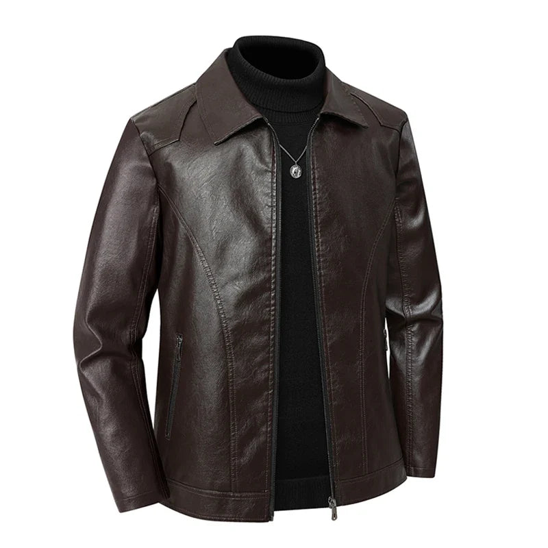 Ethan Classic Leather Jacket